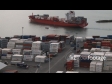 Container Ship Napier 9 TIMELAPSE 1858